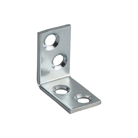 Piastra di rinforzo angolare 30 x 30 x 15 mm in acciaio zincato – THIRARD (1/2)