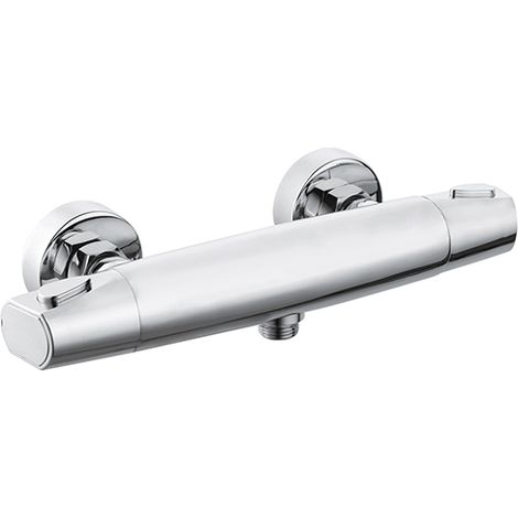 [JAMAIS UTILISE] Edouard Rousseau - Mitigeur Thermostatique Douche NANKA - Chromé (1/2)