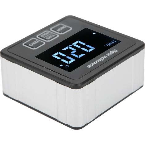 Rapporteur numérique avec écran LCD, inclinomètre numérique et aimant (1/5)