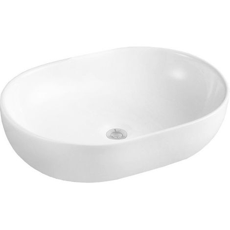 Mexen Viki lavabo sobre encimera 59 x 40 cm, blanco - 21056000 (1/5)
