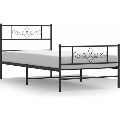 Maison Exclusive - Estructura cama sin colchón con estribo metal (1/5)