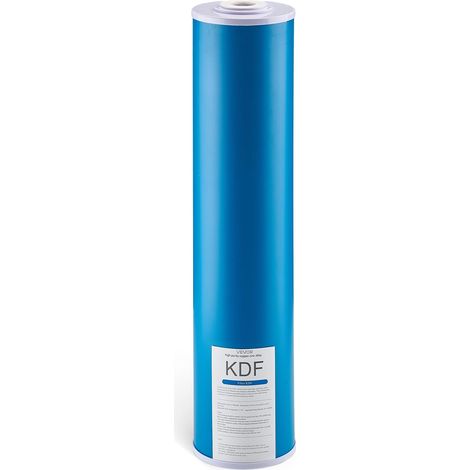 Cartouche de Rechange pour Filtre à Eau Toute la Maison 1PC 115x507 mm, Filtre de Remplacement pour Système de Filtration d'Eau Domestique, Charbon Actif KDF à Base de Coquille de Noix de Coco (1/5)