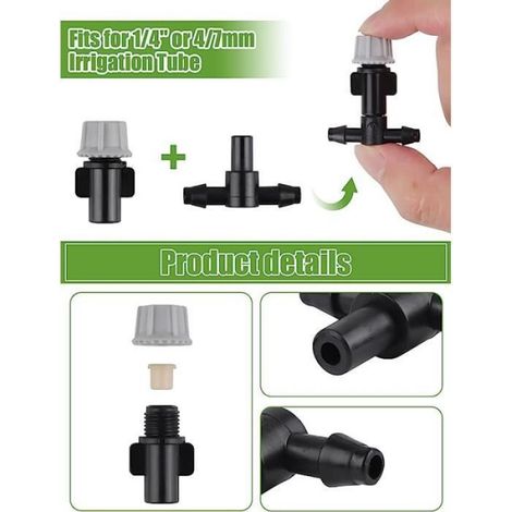 Kit d’irrigation automatique - - 50 m - Micro-irrigation - Économie d'eau - Arrosage jardin (1/4)