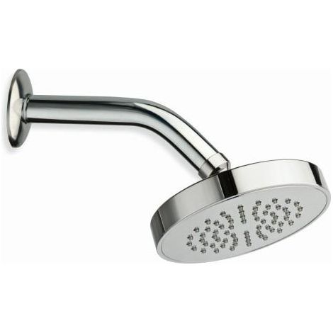 POMME DE DOUCHE ANTICALCAIRE DIAM 10 CM AVEC BRAS CHROME - CRISTINA ONDYNA AT96851 (1/2)