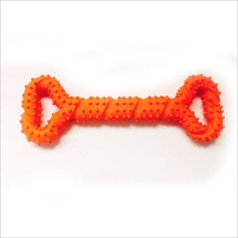 Jouet à mâcher indestructible pour chien, fabriqué en matériau TPR durable et écologique, 31,75 cm (12,5 pouces), convient aux grands chiens et aux chiens qui aiment mâcher. (1/5)