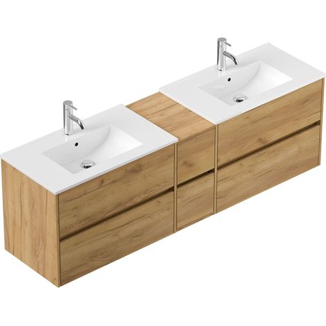 Badmöbelset Taifun 190cm eiche gold