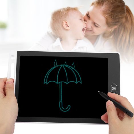 Ardoise Électronique 8,5 Pouces pour Enfants - Tableau d'Écriture et Dessin Monochrome (1/5)