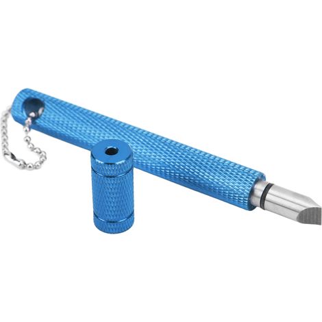 Outil de nettoyage des rainures des fers de golf, outil de nettoyage des wedges, couteau de nettoyage à fentes pour clubs de golf, nettoyeur de têtes de clubs de golf bleu (1/5)