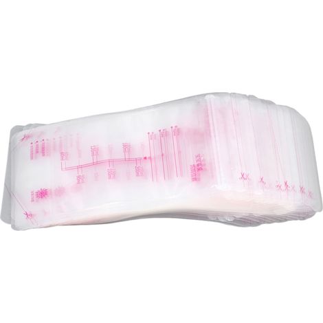 Lot de 30 sachets de conservation de lait maternel de 200 ml, faciles à utiliser et indispensables pour bébé. Sachets de conservation de lait à double fermeture hermétique pour l'allaitement, la congé (1/5)
