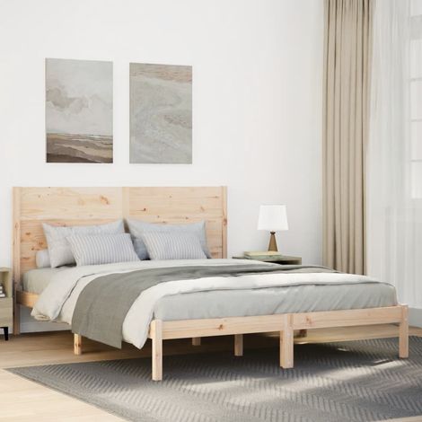 Massivholzbett Extra Lang ohne Matratze 160x220 cm