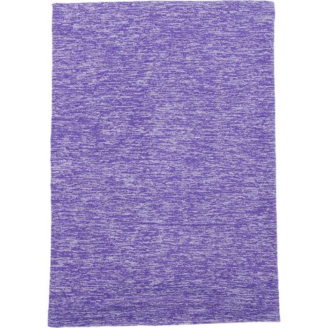 Serviette visage multifonctionnelle respirante, élastique et douce, bandeau lavable, bracelet, serre-tête (violet) (1/5)