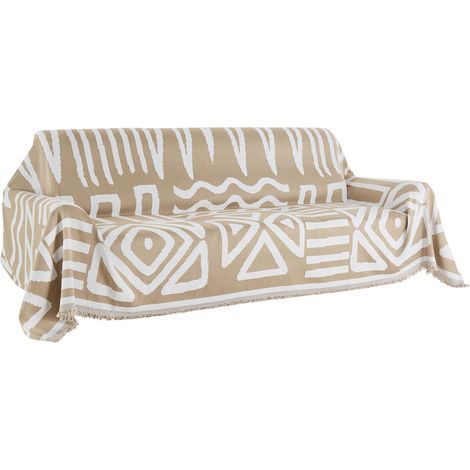 Mophorn Fodera per Divano 299 x 181 cm in Ciniglia Antiscivolo, Copridivano Lavabile e Resistente ai Graffi per Animali Domestici, Facile da Montare e Pulire, Colore Cachi