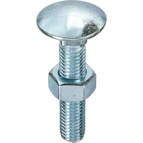 Unifix Grade 4.8 Cup Square Hex Bolts M12 x 80 - Box of 25