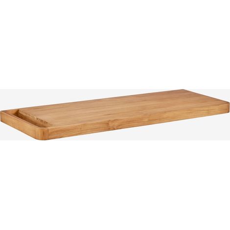 SKLUM Hängendes Badezimmermöbel-Set 130x45 cm aus Teakholz Neill                                    (1/5)