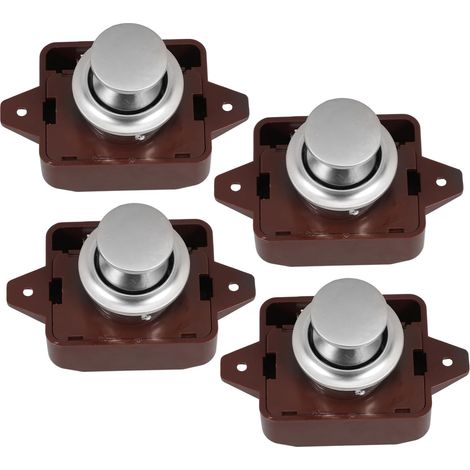 Kisangel Lot de 4 verrous pour armoires de camping, car (1/5)