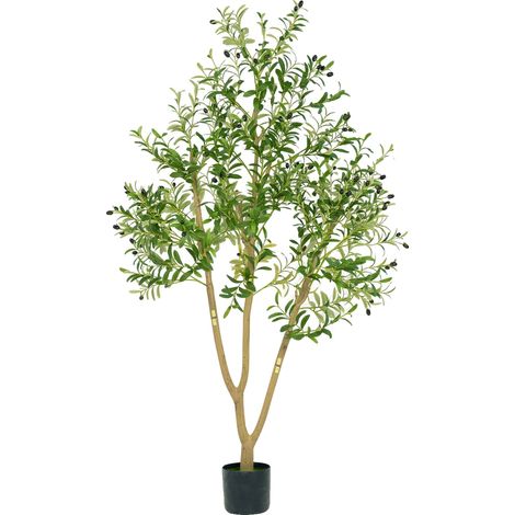 Faux Olivier, Utilisation Intérieure/Extérieure, Assemblage Facile, 180cm(70in) (1/2)