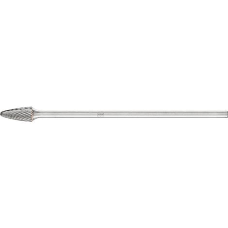 PFERD TOOLS Hartmetall Frässtift Rundbogen RBF Ø 06x13 mm Schaft-Ø 3x75 mm Z5 universal fein
