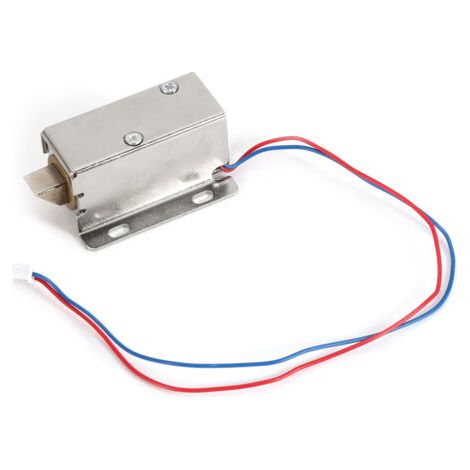DEESSE SHOP-Rosvola Serrure électromagnétique électrique, fer à serrure électromagnétique durable, faible consommation, petite taille pour fenêtres, portes d'armoires (1/5)