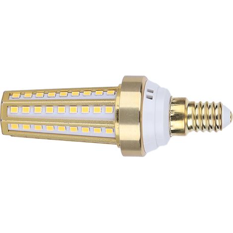 LED-Maiskolbenlampe E14, Energiesparlampe für die Heimbeleuchtung, 220 V (einfarbiges warmweißes Licht, 12 W) (1/5)