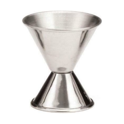 Tablecraft, jigger giapponese 30 - 60 ml stile classico in acciaio inox prodotto professionale