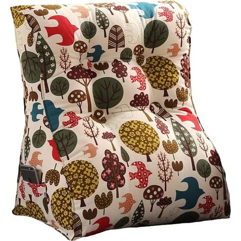 Cuscino da lettura versatile con motivo foresta (1/4)