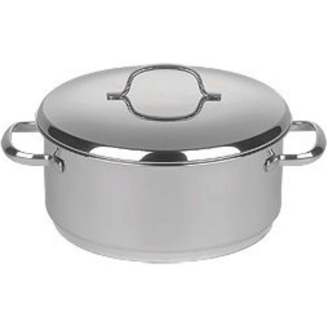 Cacerola Riess Cristall con tapa Ø14cm acero inoxidable