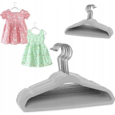 KINDERKLEIDERBÜGEL 20 STÜCK FÜR KINDER [WU4-SZ]