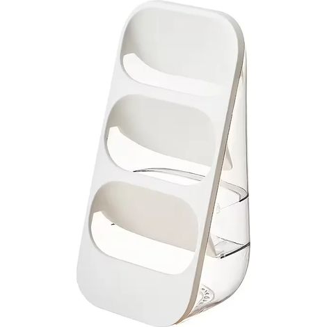 Rangement de fils électriques blanc : clip fixeur de prise de cuisine, autocollant mural sans perçage, enrouleur de courant, 1 pièce, blanc (1/5)