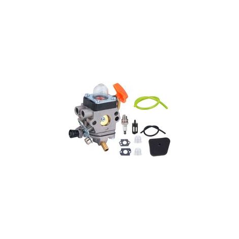 Vergaser-Reparatursatz für Stihl FS100R, FS110, FS110R, FR130T, FS130, FS130R, HL100 und HL100K Motorsensen – Robustes Aluminium – Einfache Montage