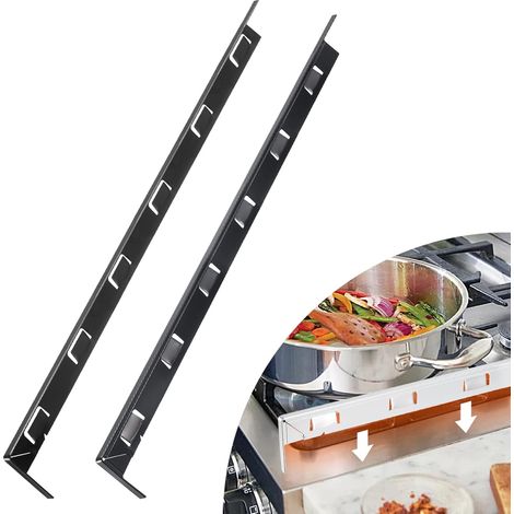 Entretoises de four Sourcing Map, entretoise cuisine en aluminium 60 cm (23,62 po) longueur,