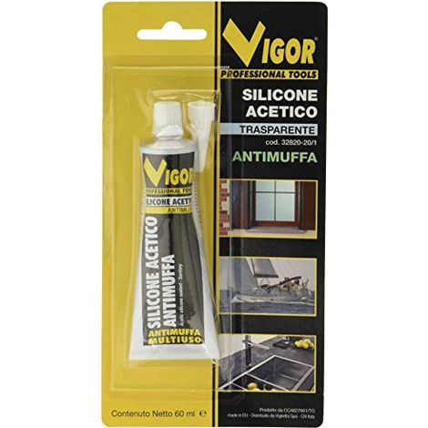 SILICONE VIGOR ANTIMUFFA TUBETTO TRASPARENTE (1/3)