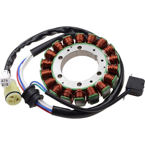 Alternator stator coil adapter for Kawasaki Z1000 (2011-2016) and ZR1000 (2007-2009) off-road motorcycles, high-performance alternator charging coil replacement part.--DTEKGAZ