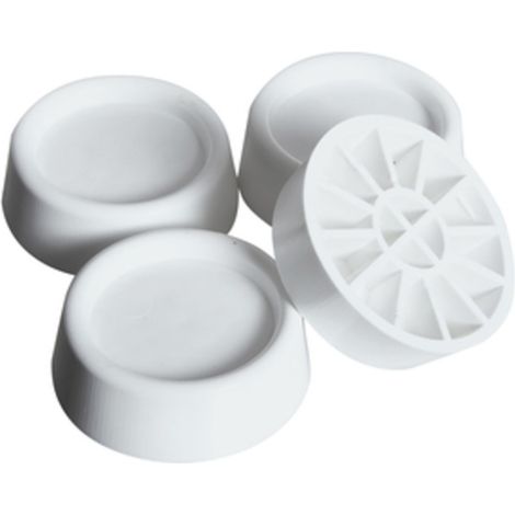 PIEDINO ANTIVIBRANTE P/LAVATRICE E ASCIUGATR. 4 PZ