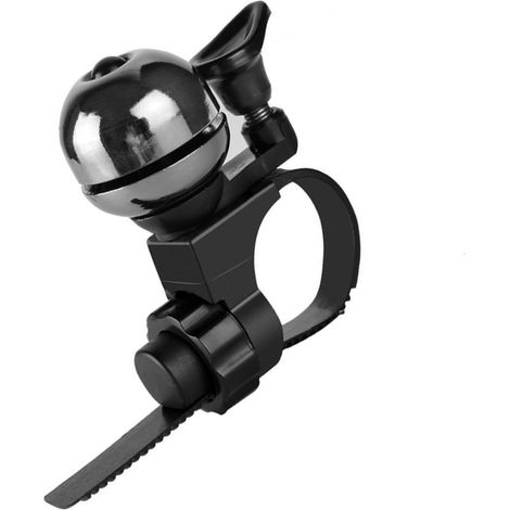 Sonnette de trottinette pour enfants style rétro en cuivre, accessoire de rechange pour vélo, son clair et net. (1/5)