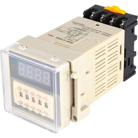 Relais double temporisé programmable avec affichage numérique et (1/5)