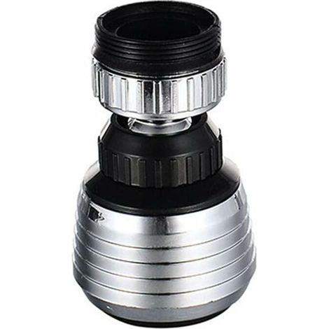 Mousseur et brise-jet pour robinet Rallonge de robinet cuisine Buse filtrante rotative 360 ° rotative Crépine d'économie d'eau Aérateur pour générateurs d'oxygène de robinet de salle de bai (1/5)