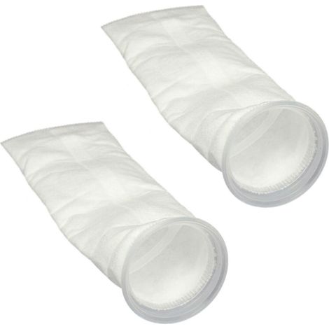 2 x 200 m Filz-Vorfilter-Sockenbeutel für Aquarien, 10,2 x 38,1 cm (1/4)
