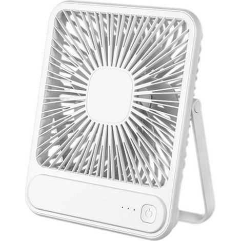 Ventilador de escritorio USB ultradelgado, portátil y mini con gran potencia de viento un pequeño ventilador de mano para uso en exteriores. (1/5)
