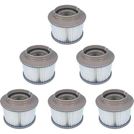 Lot de 6 filtres de Rechange pour MSpa FD2089, Cartouche de Filtre pour Piscine, et spas (1/5)