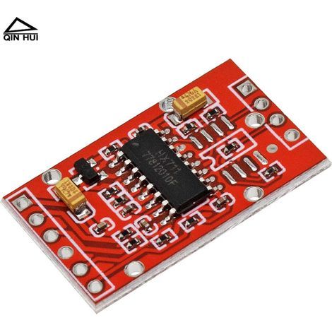 Module de capteur de pesage AD dédié blindé HX711, module de mesure de force, convertisseur analogique-numérique 24 bits à deux canaux (1/4)