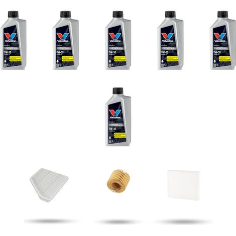Kit tagliando 3 FILTRI e 6L OLIO compatibile con Toyota Avensis III (T27) 2.2 D-4D 110kw Dal 2009 (1/5)