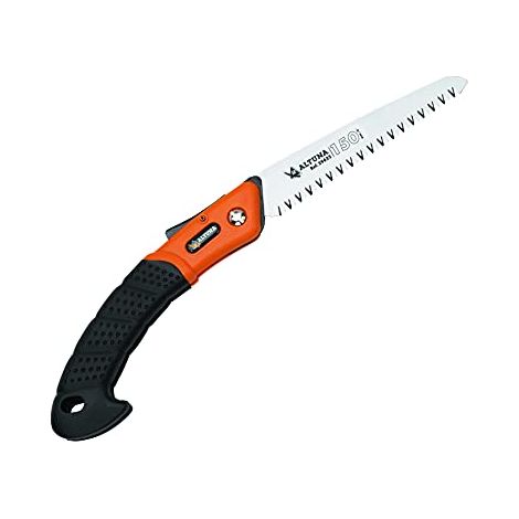 Altuna Seghetto da Potatura Pieghevole Sawing 29622 - Impugnatura Bimateriale - Dentatura Giapponese - Resistente e Molto Leggero - Sega Manuale per Legno con Lama Rettangolare (1/2)