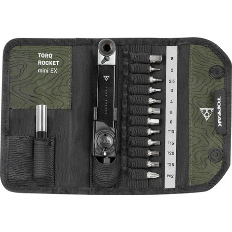 Clé Dynamométrique Compacte 2-10nm - Précision De Serrage Pour Vélo - Topeak