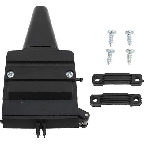 Prise plate 12 broches pour remorque, connexion sécurisée, performances stables, compatible avec les camping-cars, les yachts, les fourgons aménagés, etc. (1/5)