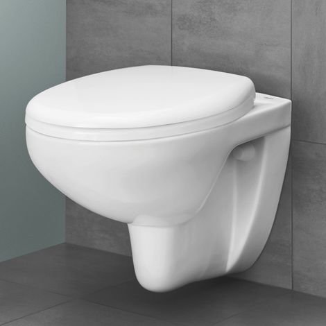 Grohe Bau Ceramic - Vaso sospeso, senza brida, bianco alpi 39427000 (1/5)