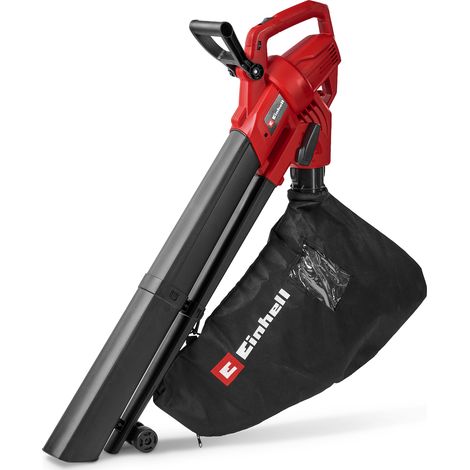 Einhell Elektro-Laubsauger GC-EL 3026 E (3000 W, Saugleistung bis 720 m³/h, Fangsack 40 L, Blasfunktion bis 260 km/h, Häckselfunktion, Drehzahleinstellung, Führungsräder) (1/5)