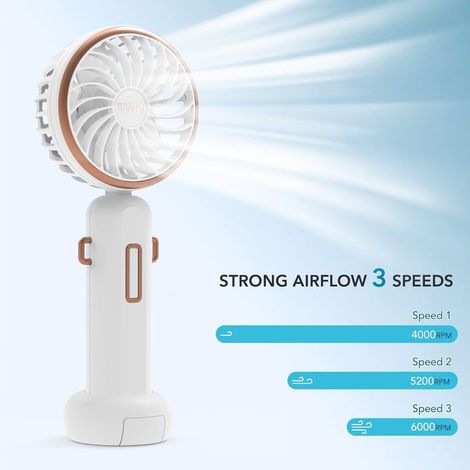 Tragbarer Ventilator, Mini-Ventilator, geeignet für Camping und Reisen (1/5)