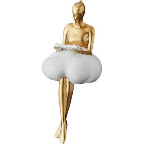 Wohnzimmerdeko „Wolkenmädchen“ – Figurenornamente – Ballettstudio – Rotes Netz – Shop A (1/5)