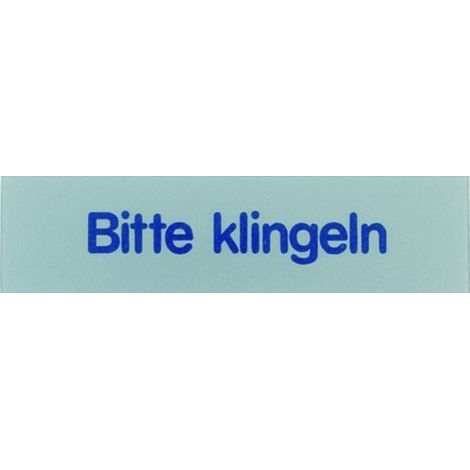 Conacord Klebeschild Bitte Klingeln Klebeschild