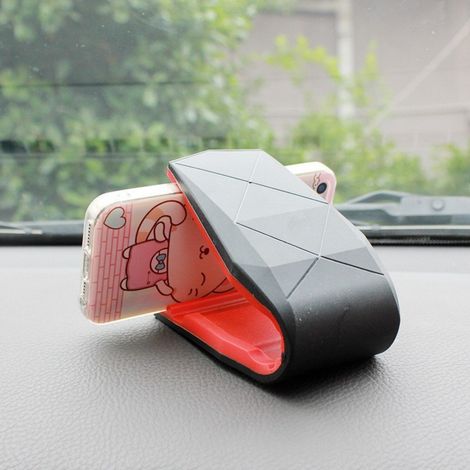Car phone holder, dashboard phone holder, adhesive phone holder, suction cup type. (1/4)